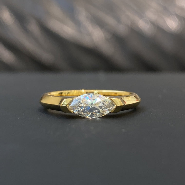 Cleo Arden Ring | White Gold – view 2