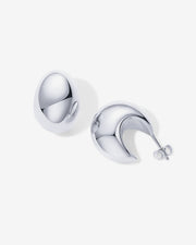 Chunky Dome Hoop Earrings – view 11