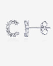 Gemma Initial StudsEarrings – view 9
