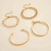 Elan Mercer Bracelet Set | Gold – view 2