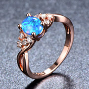 Sylva Moonhart Purple Ring | Rose Gold – view 3