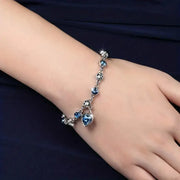 Ocean Heart Glow Bracelet | White Gold – view 4