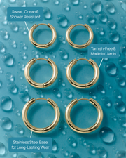 Small Hoop Earrings Set – view 4
