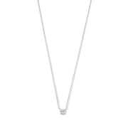 Cléa Moissanite Stone Necklace | Gold – view 2
