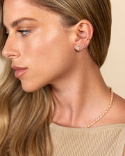 Tiny Hamsa Screw Back StudEarrings – view 14