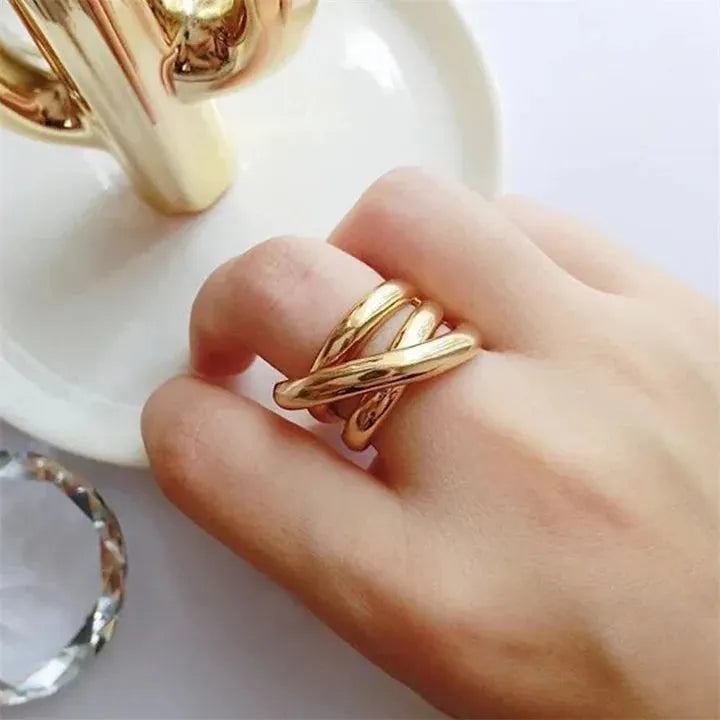 Laelia Sabiniana Ring | Gold – view 2
