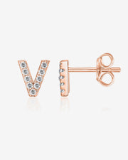 Gemma Initial StudsEarrings – view 65