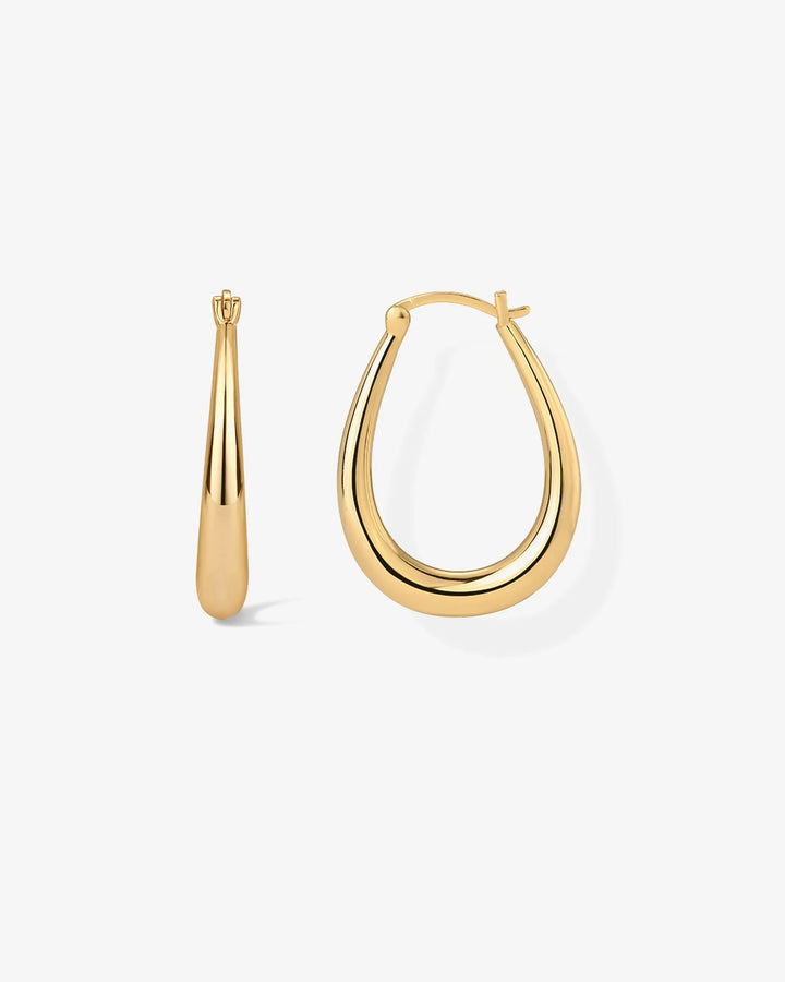 Oval HoopsEarrings