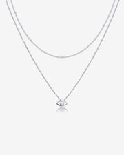 Layered Evil Eye Necklace – view 2