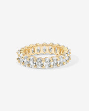 Oval Eternity Band – view 8