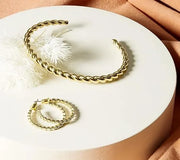 Twisted Bracelet | Gold – view 4