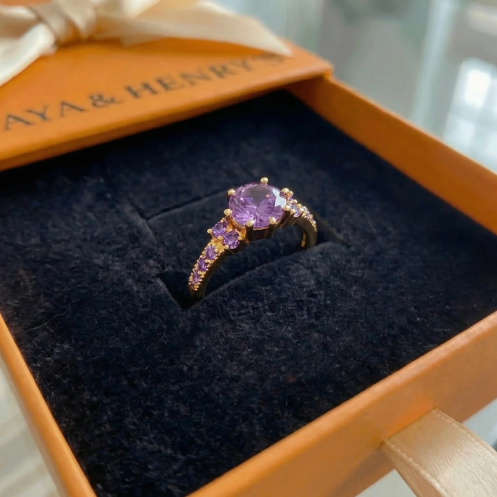 Celia Virelyn Ring | Rose Gold