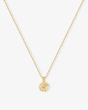 Hammered Coin Pendant