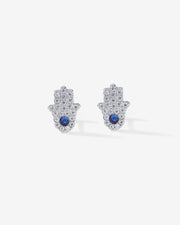 Tiny Hamsa Screw Back StudEarrings – view 18