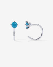 Boho Colored Half Hoop Earrings – view 10
