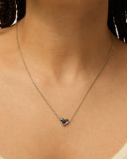 Tiny Heart Charm Necklace – view 6