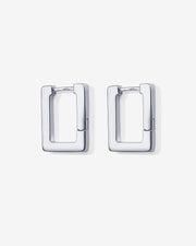 Geometric Rectangle HoopEarrings – view 19