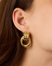 Geometric Dangle Earrings – view 4