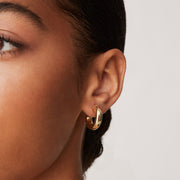 Round Chunky HoopsEarrings – view 17
