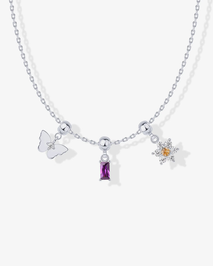 Whimsy Butterfly Charm Necklace – view 2