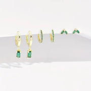 Fiorenza Viridelle Earrings Set | Gold – view 3