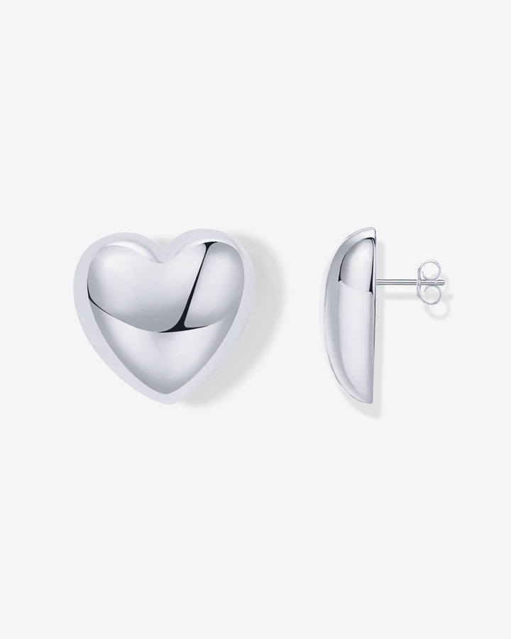 Oversized Heart StudEarrings – view 2