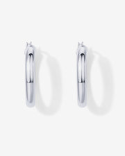 Oval Chunky HoopsEarrings – view 17