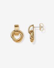 Small Door Knocker Earrings
