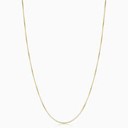 Bodega Box Necklace | Gold