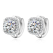 Nadine square earrings | Gold – view 2