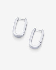 U-Shaped Link HoopEarrings – view 10