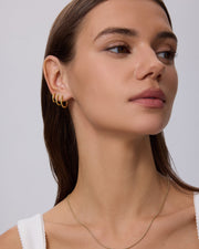 Small Hoop Earrings Set – view 5