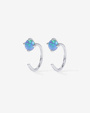 Boho Colored Half Hoop Earrings – view 61
