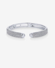 Cubic Zirconia Pave Bangle – view 6