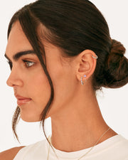 Boho Colored Half Hoop Earrings – view 46