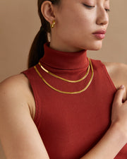 Thick Magic Flex Snake Necklace – view 3
