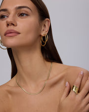 Waterproof Curb Chain Necklace – view 7