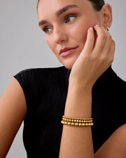 Beaded Stretch Bracelet Trio – view 4