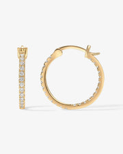 Slim Inside-Out HoopsEarrings – view 8