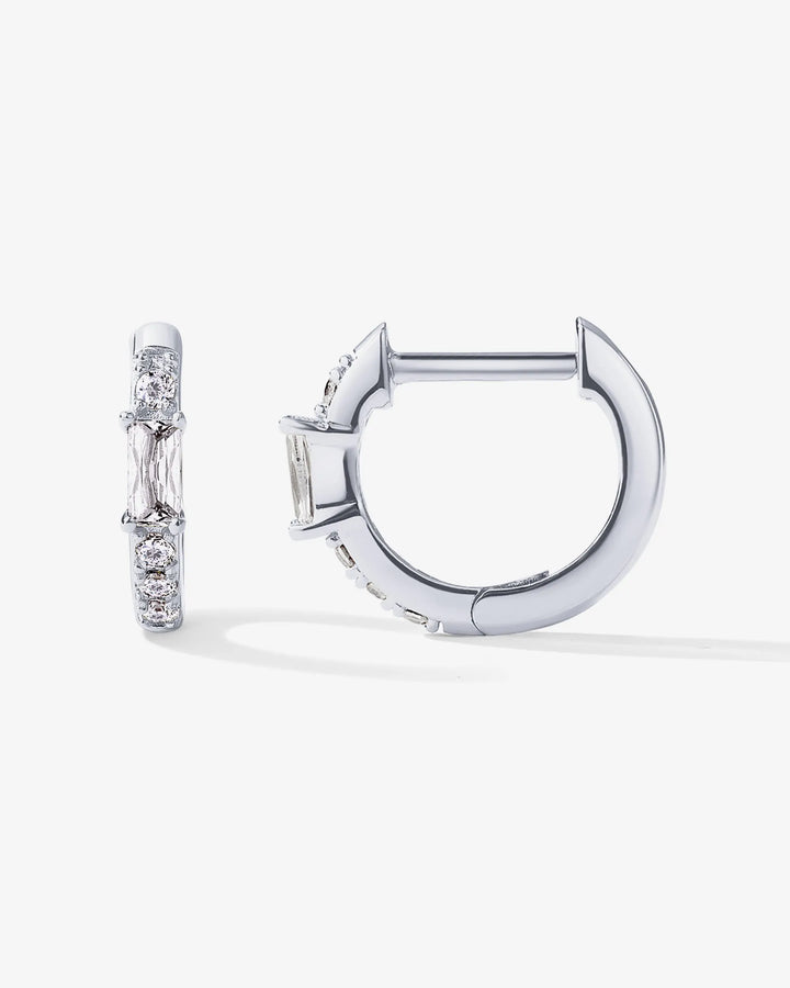 Baguette HuggieEarrings – view 2