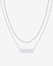 Horizontal Bar Necklace – view 4