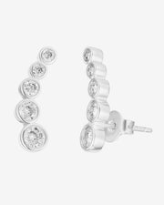 Bezel Ear CrawlersEarrings – view 2