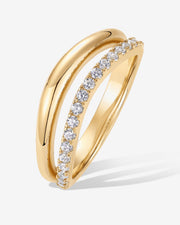 Wavy Split Ring – view 4