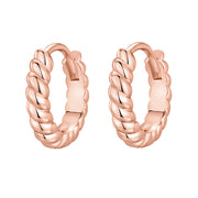 Twisted Baguette HuggiesEarrings – view 14
