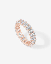 Oval Eternity Band – view 18