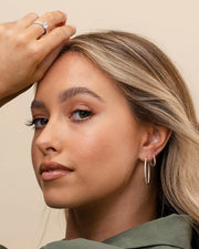 Slim Inside-Out HoopsEarrings – view 19