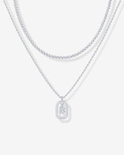 Singapore Initial Layering Necklace – view 4