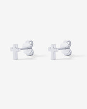 Mini Cross StudEarrings – view 9