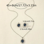 Katya Azuryn Jewelry Set | White Gold – view 3
