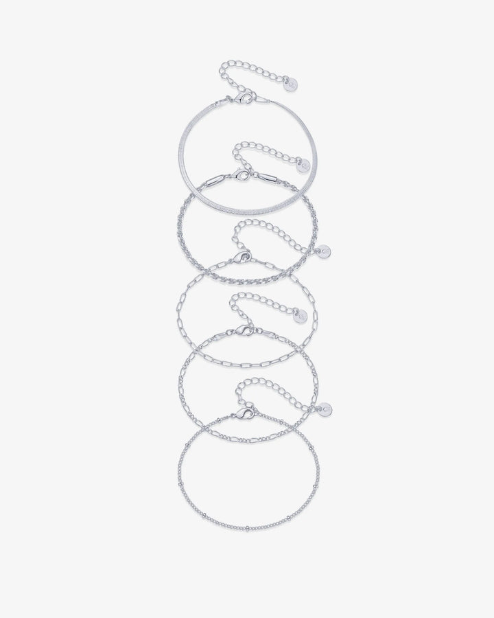 Wear Everywhere Chain Bracelet 5-Pack – view 2